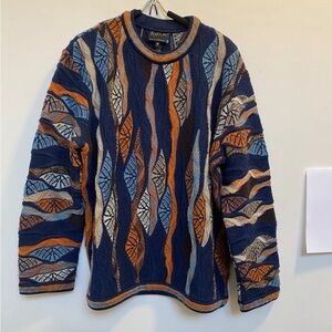 Vintage 90’s COOGI Australia 3D Knit Sweater Sz M. (New Without T…